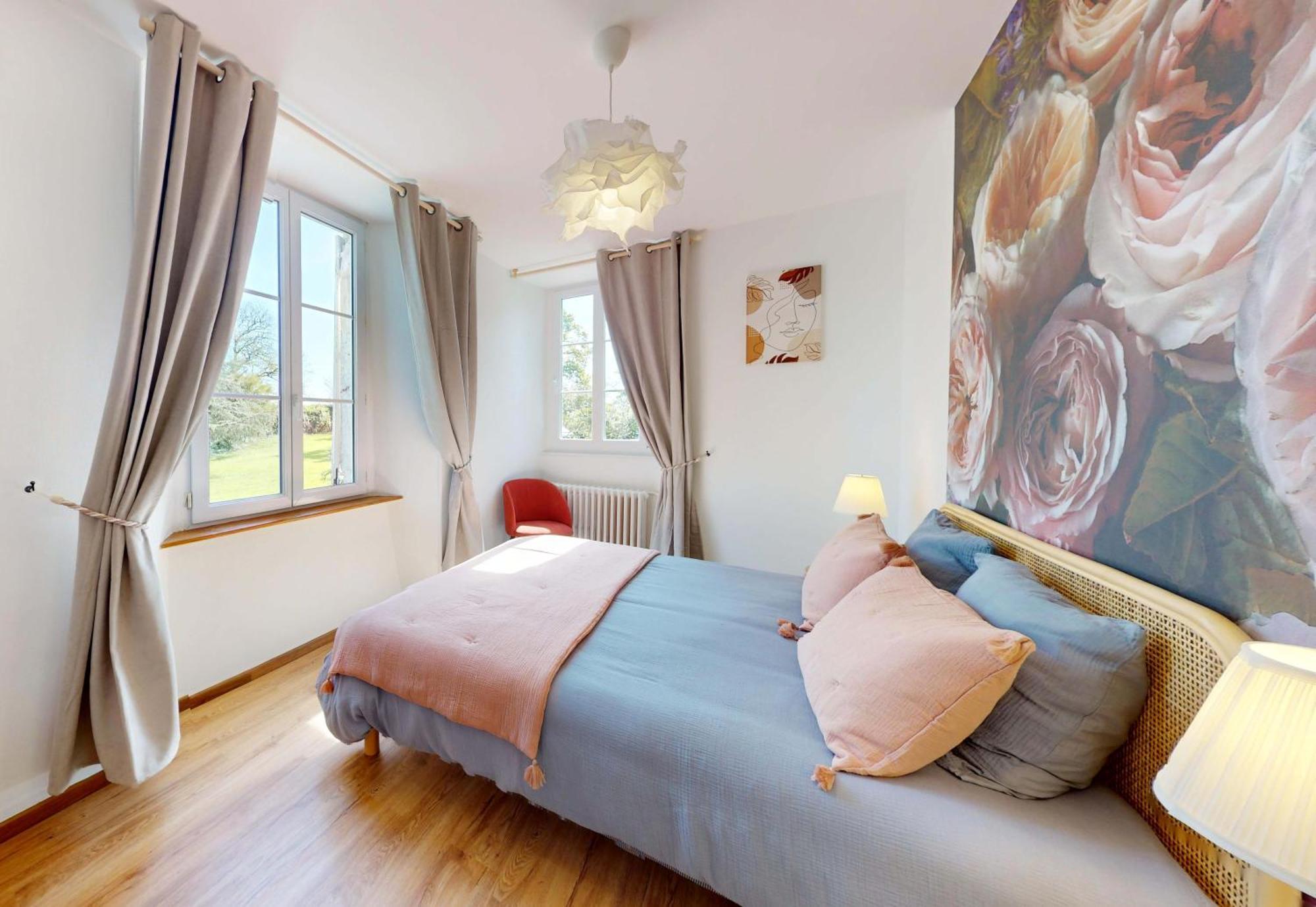 Bed and Breakfast Domaine De L'Eau Partie Carentan Habitación foto